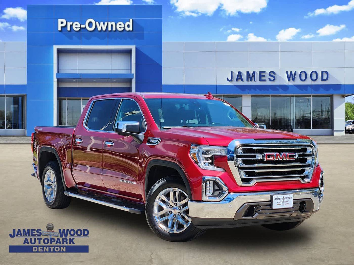 2019 GMC Sierra 1500 SLT — Pickup Truck — 27,594 mi — Denton, TX