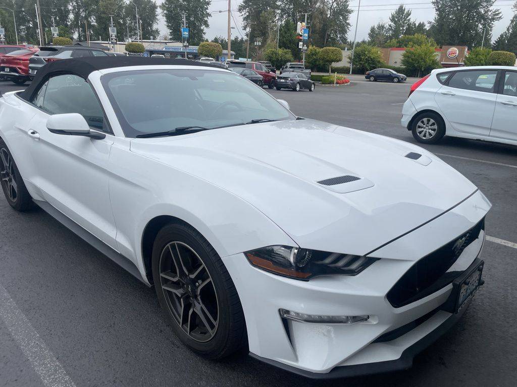 2019 Ford Mustang EcoBoost Premium — Convertible — 75,483 mi — Puyallup, WA