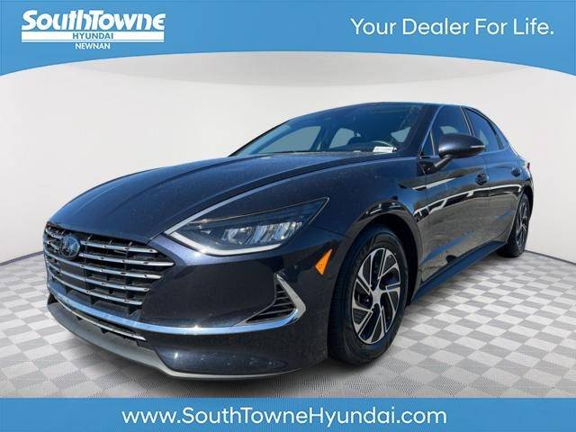 2022 Hyundai Sonata Hybrid Blue — Sedan — 56,869 mi — Newnan, GA