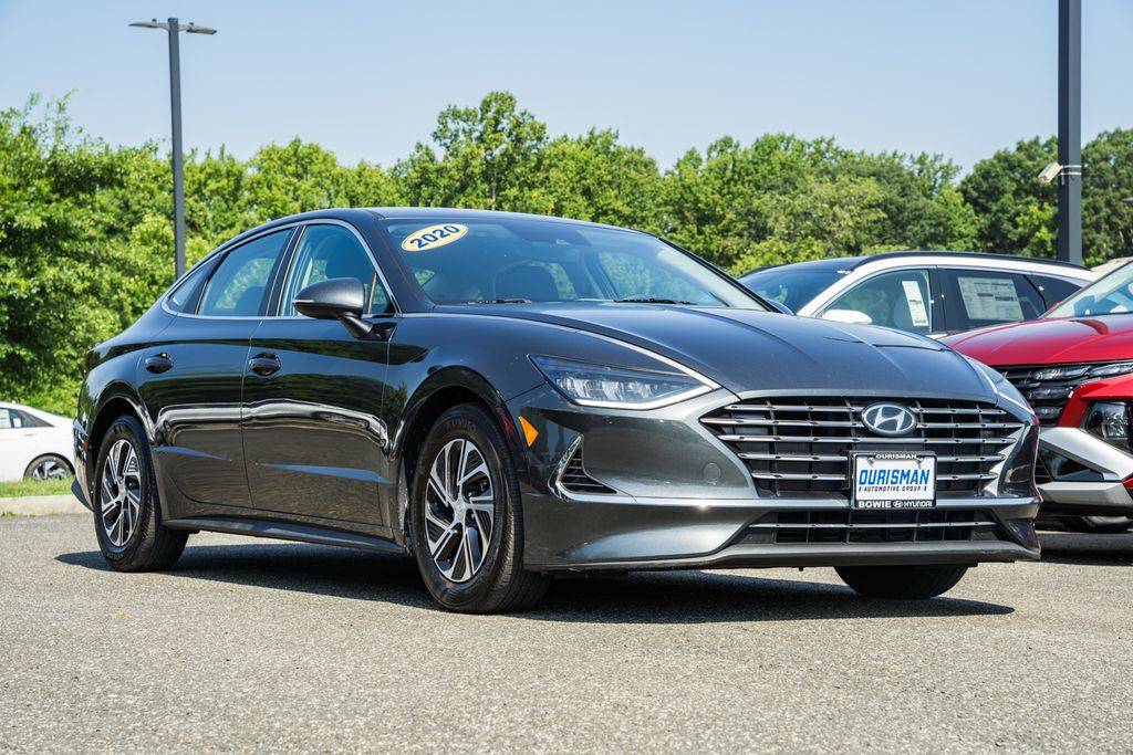 2020 Hyundai Sonata Hybrid Blue — Sedan — 69,759 mi — Bowie, MD