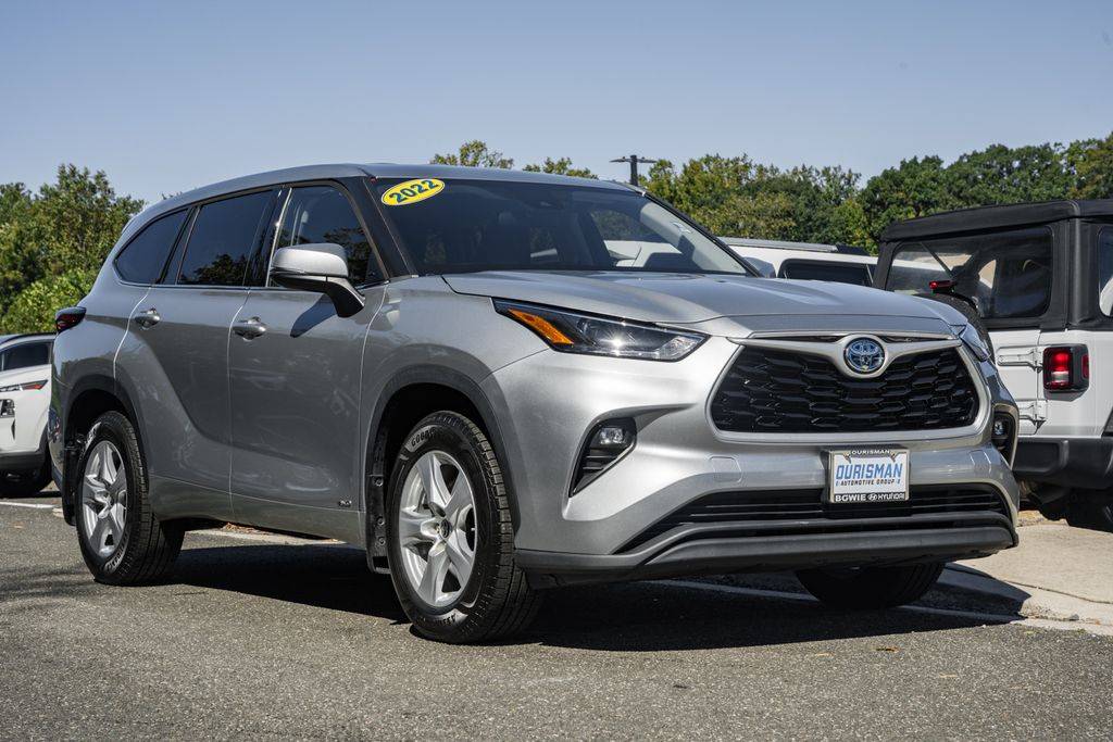 2022 Toyota Highlander Hybrid LE — SUV — 105,066 mi — Bowie, MD