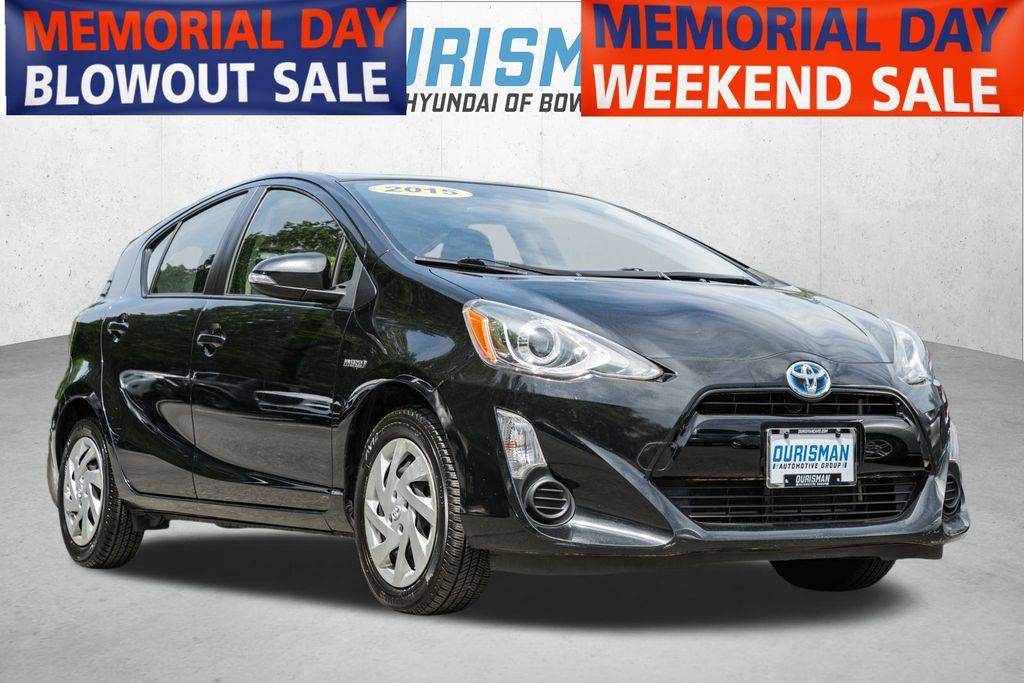 2015 Toyota Prius c One — Hatchback — 55,200 mi — Bowie, MD