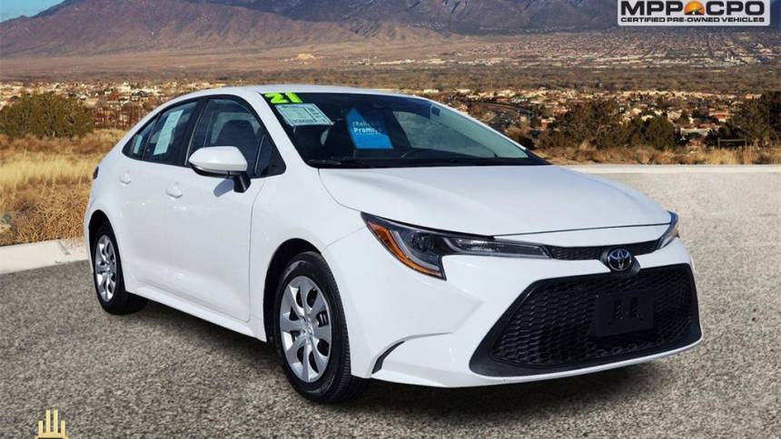 2021 Toyota Corolla LE — Sedan — 59,624 mi — Albuquerque, NM