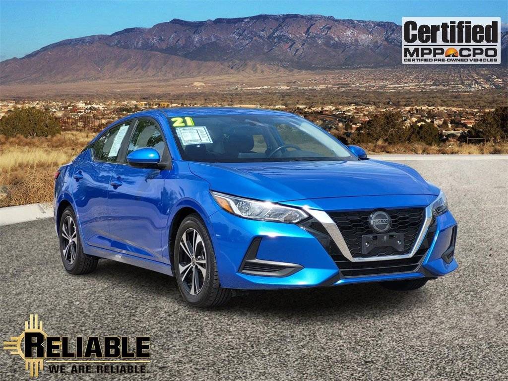 2021 Nissan Sentra SV — Sedan — 59,929 mi — Albuquerque, NM