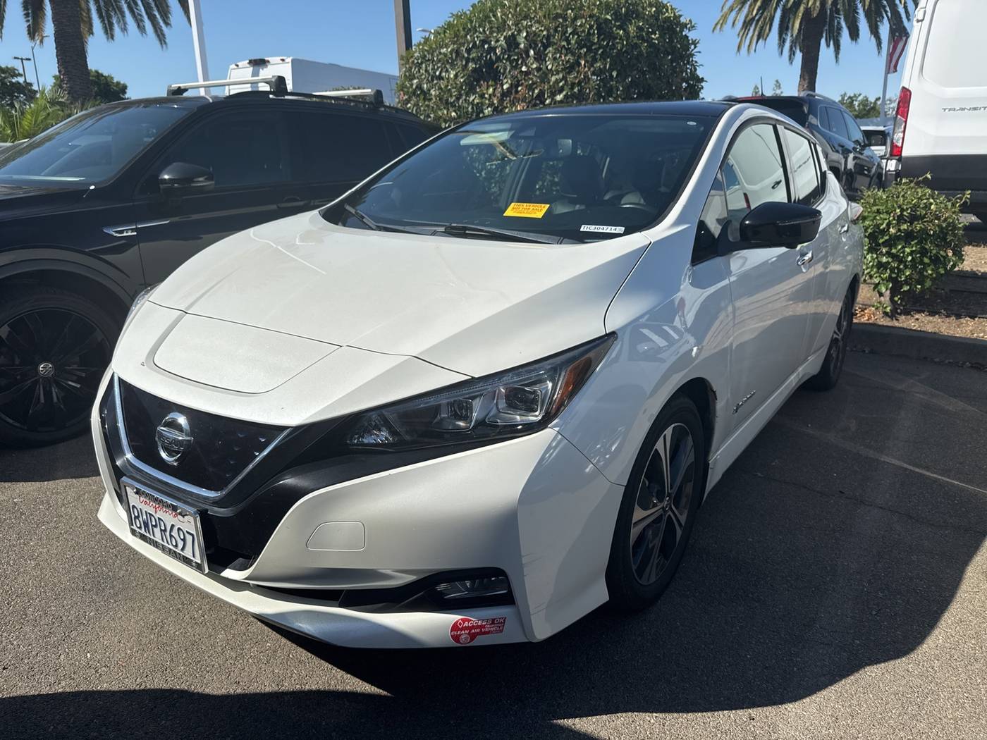 2018 Nissan LEAF SL — Hatchback — 64,161 mi — Vacaville, CA