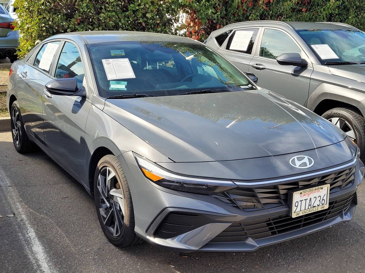 2025 Hyundai Elantra Hybrid Blue — Sedan — 8,335 mi — Vacaville, CA
