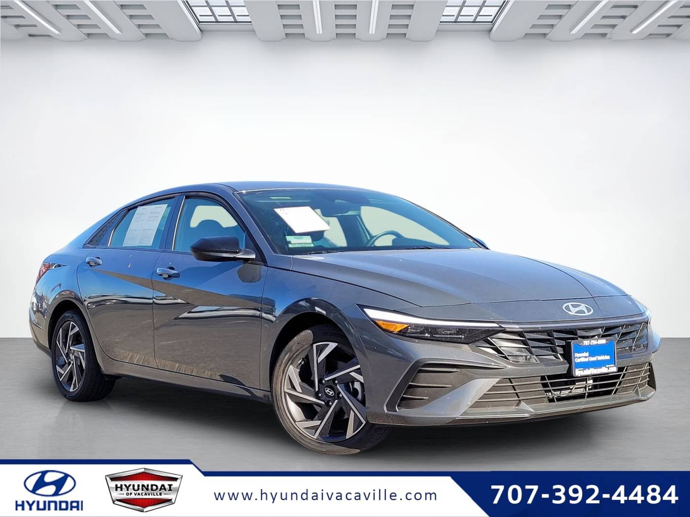 2025 Hyundai Elantra Hybrid Blue — Sedan — 4,915 mi — Vacaville, CA