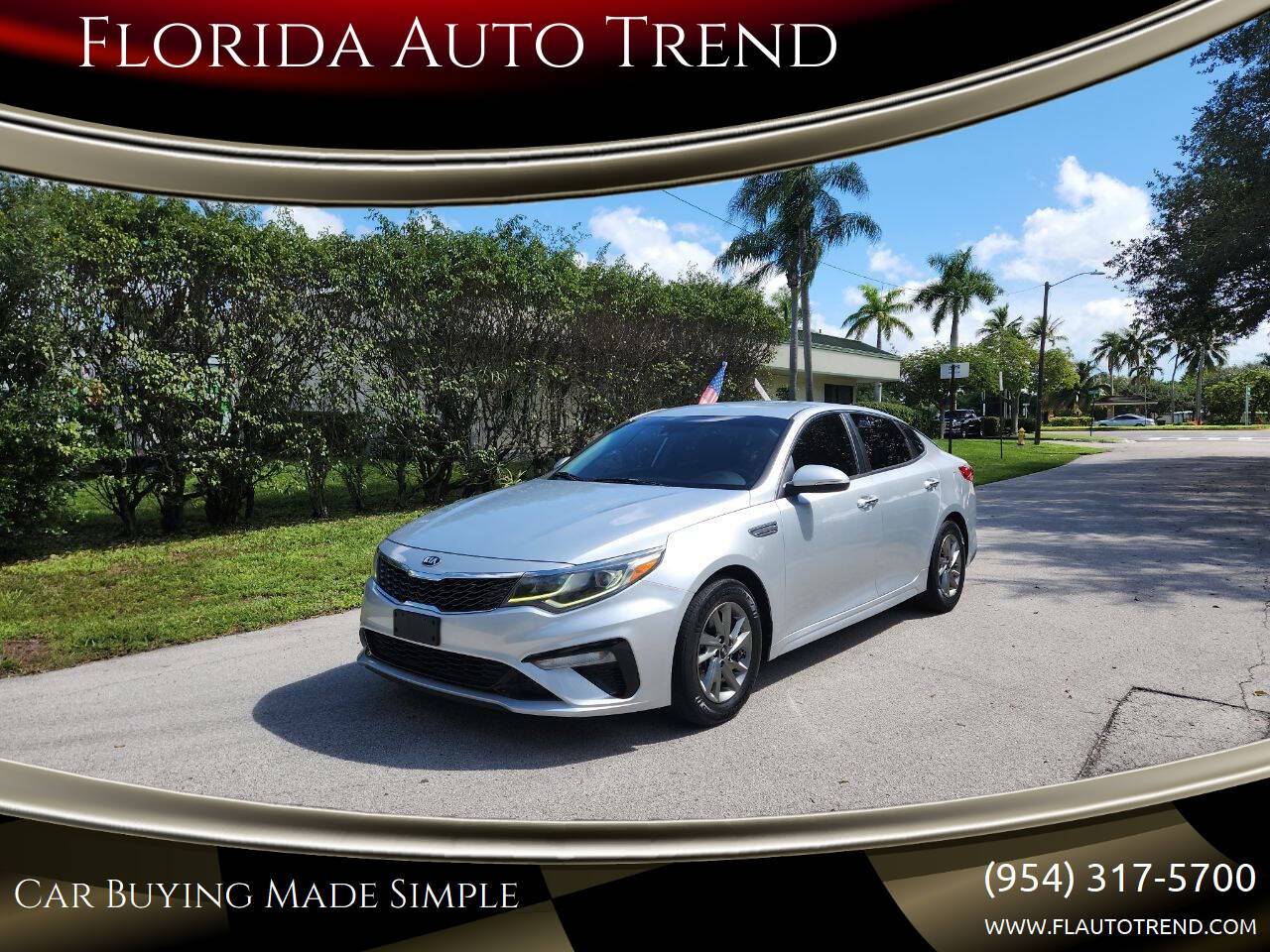 2019 Kia Optima LX — Sedan — 115,152 mi — Plantation, FL