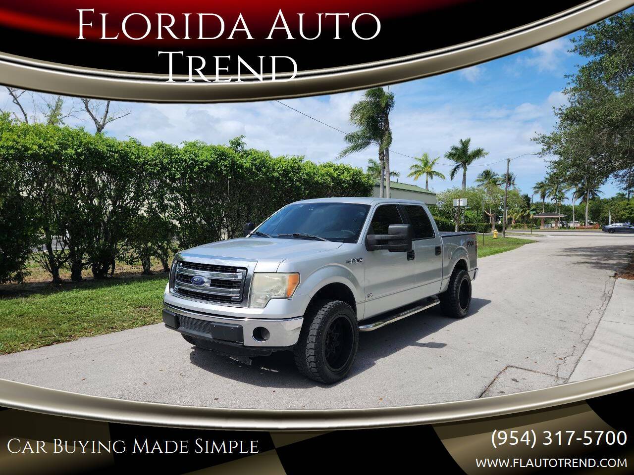 2013 Ford F-150 XLT — Pickup Truck — 225,163 mi — Plantation, FL