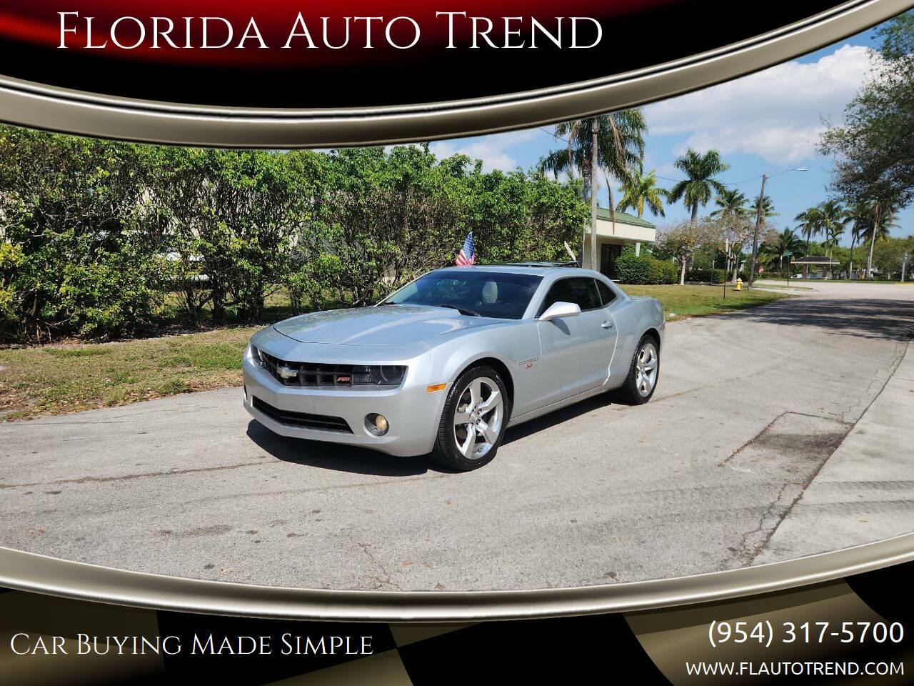 2010 Chevrolet Camaro 2LT — Coupe — 123,300 mi — Plantation, FL