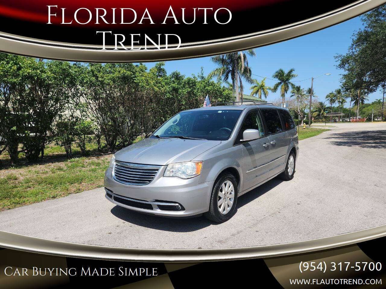 2015 Chrysler Town & Country Touring — Minivan — 123,255 mi — Plantation, FL