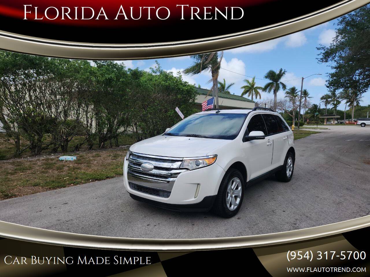2014 Ford Edge SEL — SUV — 128,640 mi — Plantation, FL