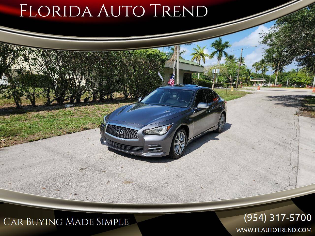 2017 INFINITI Q50 3.0t Premium — Sedan — 94,381 mi — Plantation, FL