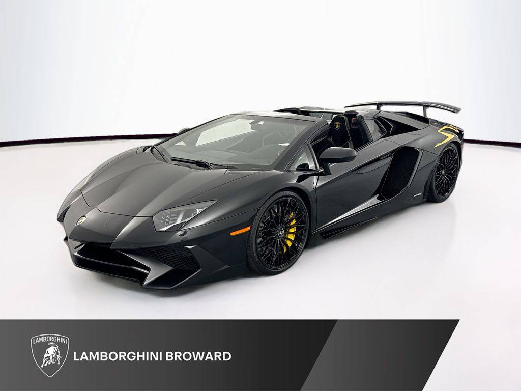 2017 Lamborghini Aventador SV