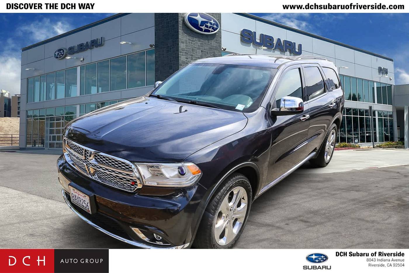 2015 Dodge Durango SXT — SUV — 81,390 mi — Riverside, CA