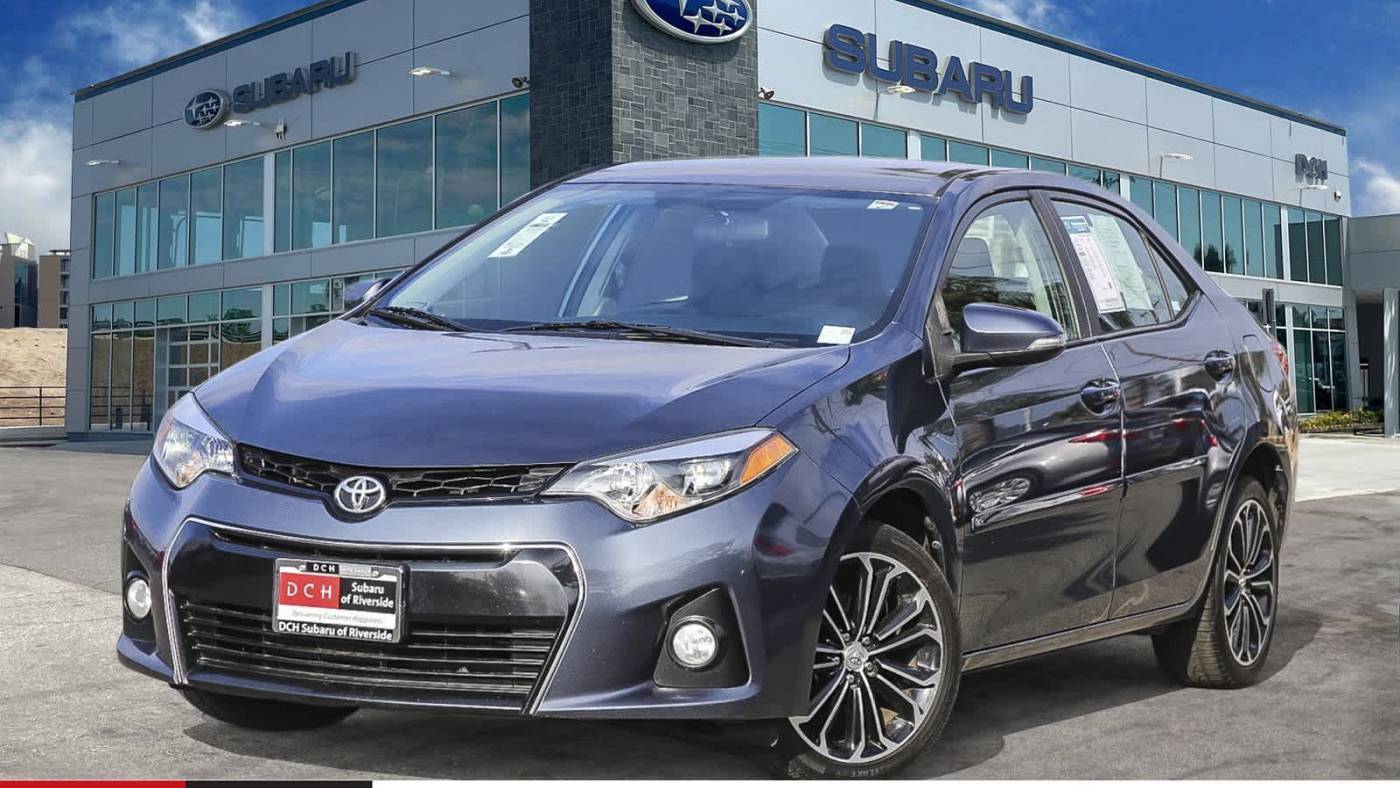 2015 Toyota Corolla S Plus — Sedan — 102,616 mi — Riverside, CA