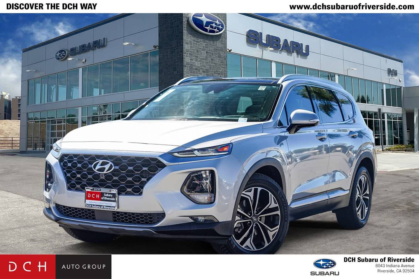 2019 Hyundai Santa Fe Ultimate — SUV — 49,701 mi — Riverside, CA