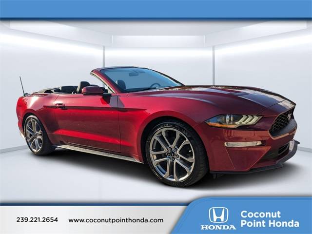 2019 Ford Mustang EcoBoost Premium — Convertible — 54,417 mi — Estero, FL