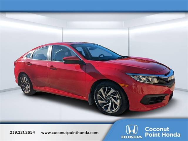 2016 Honda Civic EX — Sedan — 59,114 mi — Estero, FL