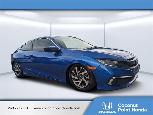2019 Honda Civic LX — Coupe — 61,779 mi — Estero, FL
