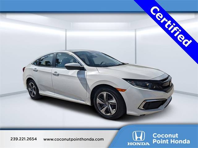 2020 Honda Civic LX — Sedan — 37,292 mi — Estero, FL