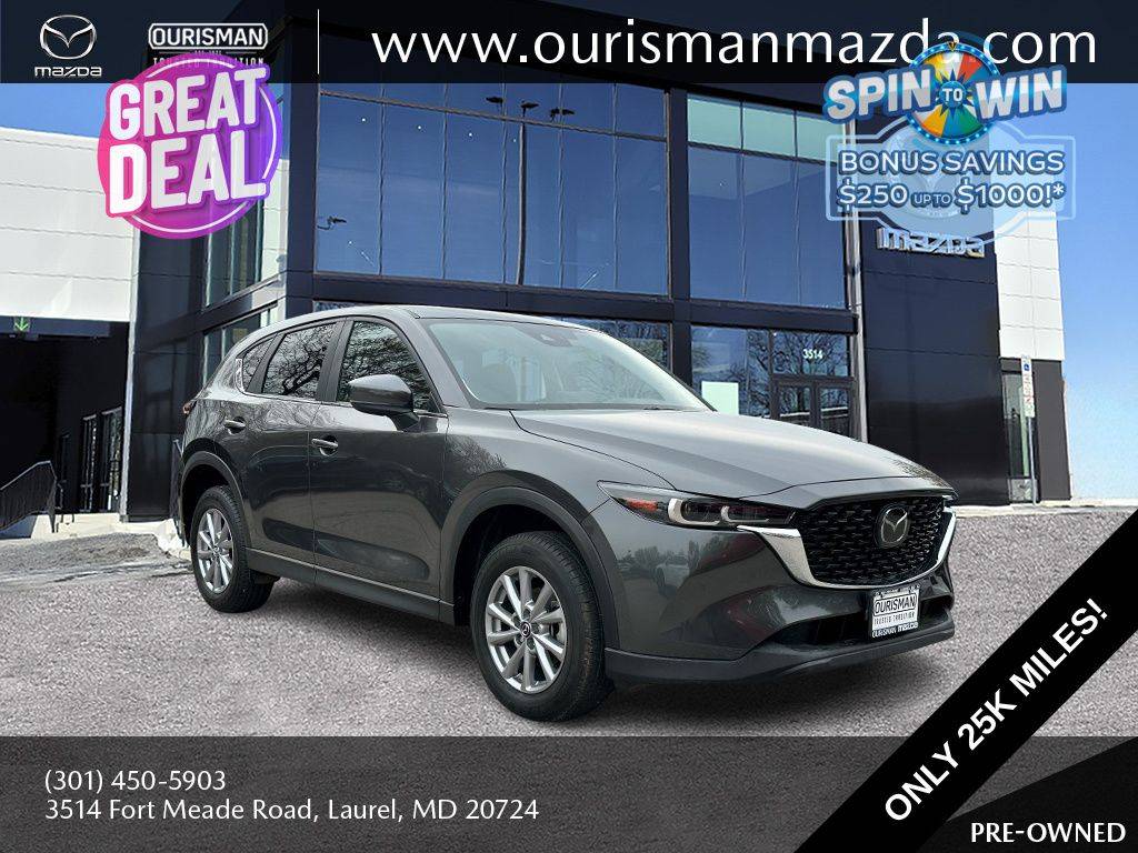 2022 Mazda CX-5 2.5 S Preferred — SUV — 25,739 mi — Laurel, MD