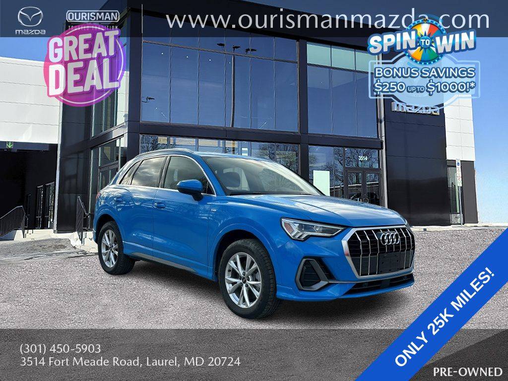 2022 Audi Q3 S line Premium Plus — SUV — 25,004 mi — Laurel, MD