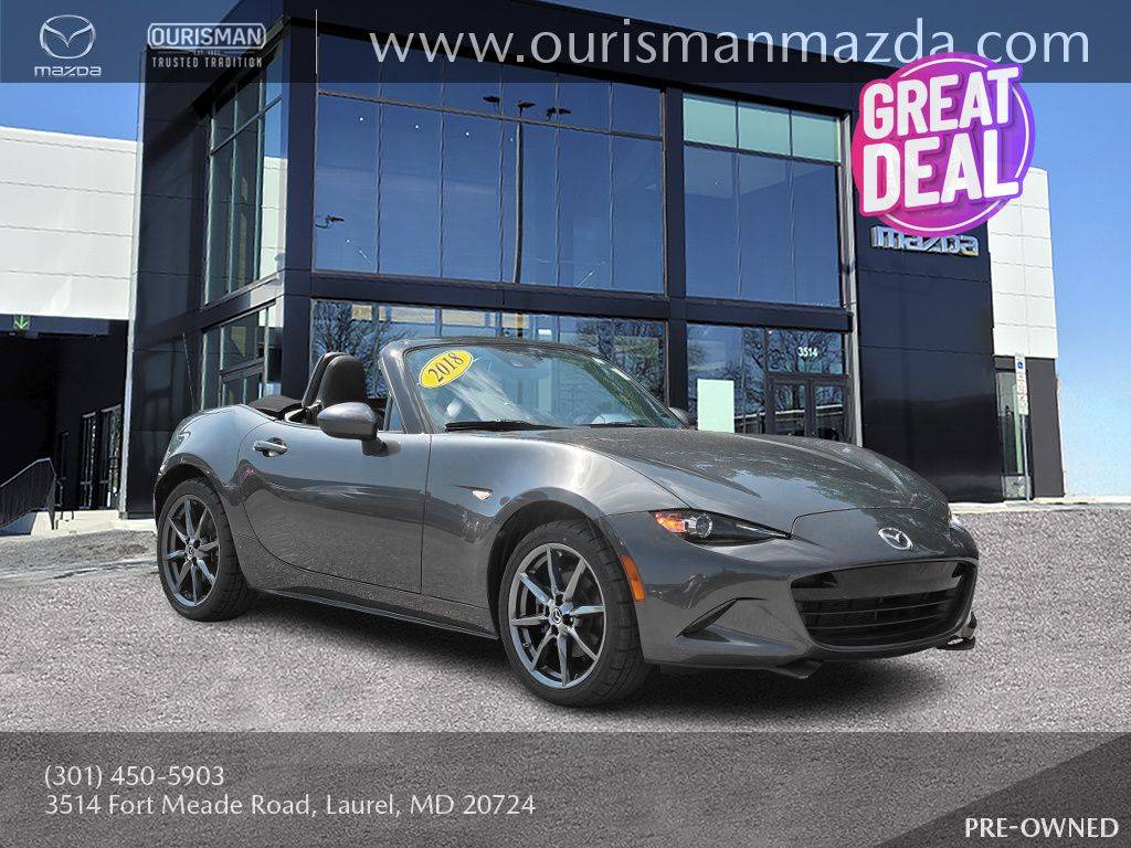2018 Mazda MX-5 Miata Grand Touring — Convertible — 25,547 mi — Laurel, MD