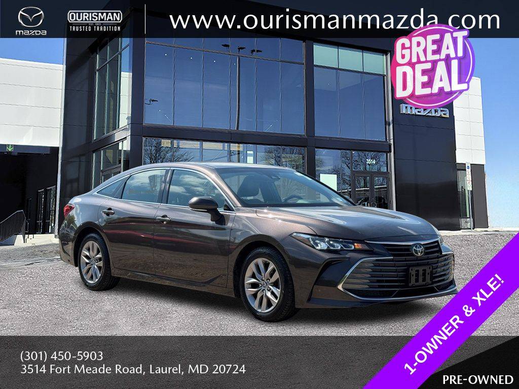 2019 Toyota Avalon XLE — Sedan — 68,339 mi — Laurel, MD