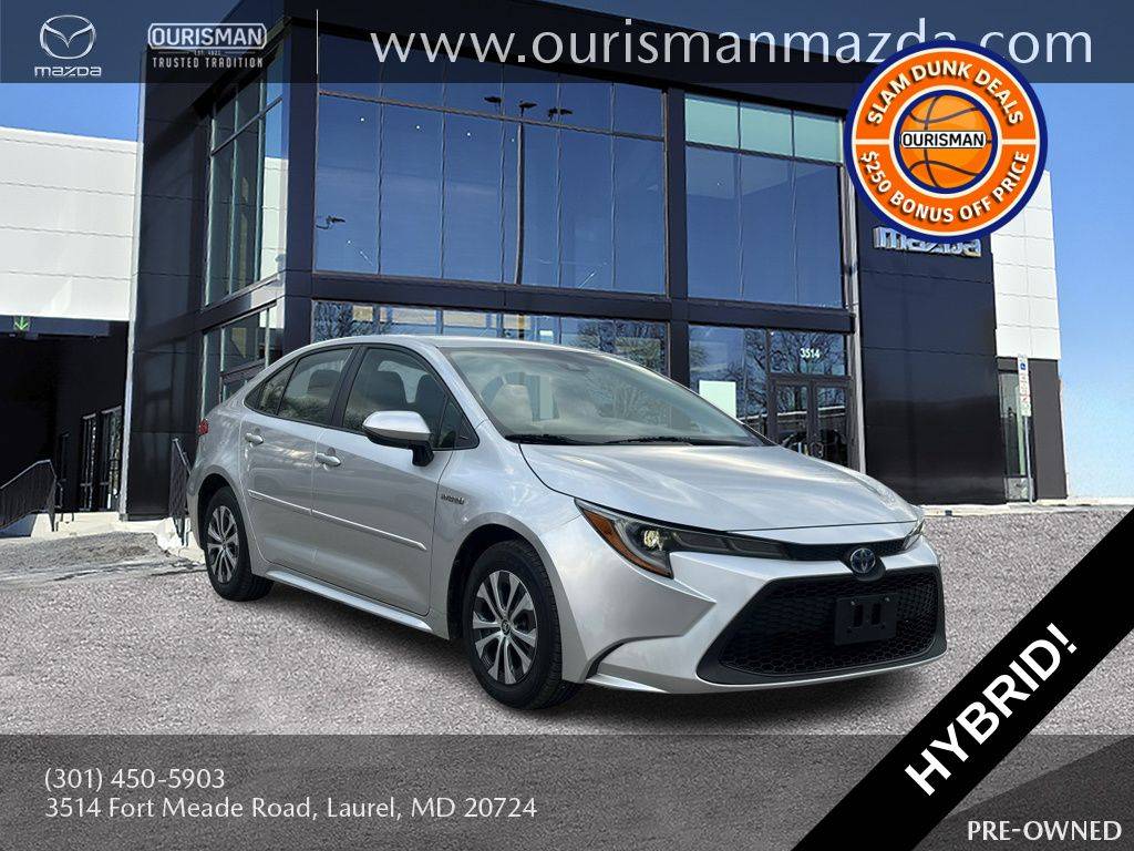 2021 Toyota Corolla Hybrid LE — Sedan — 61,769 mi — Laurel, MD