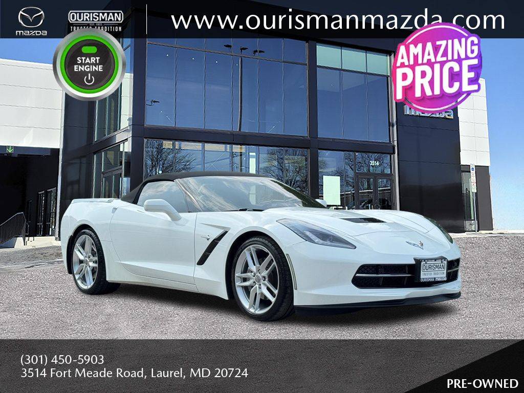 2019 Chevrolet Corvette 2LT — Convertible — 38,440 mi — Laurel, MD