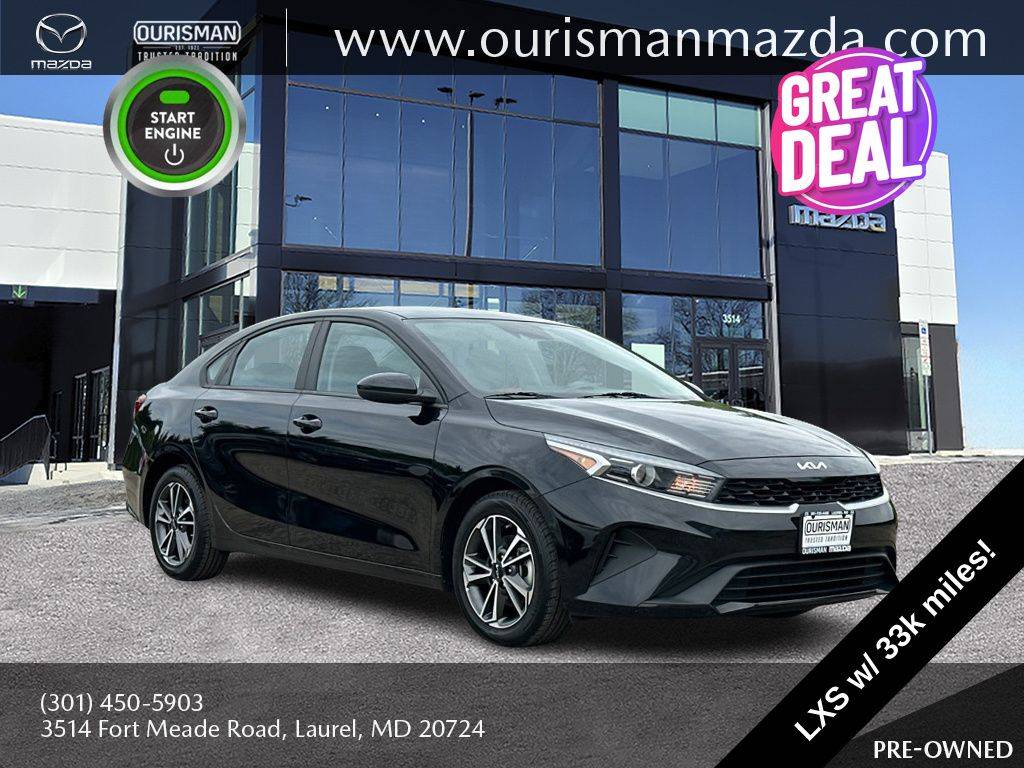 2022 Kia Forte LXS — Sedan — 32,944 mi — Laurel, MD