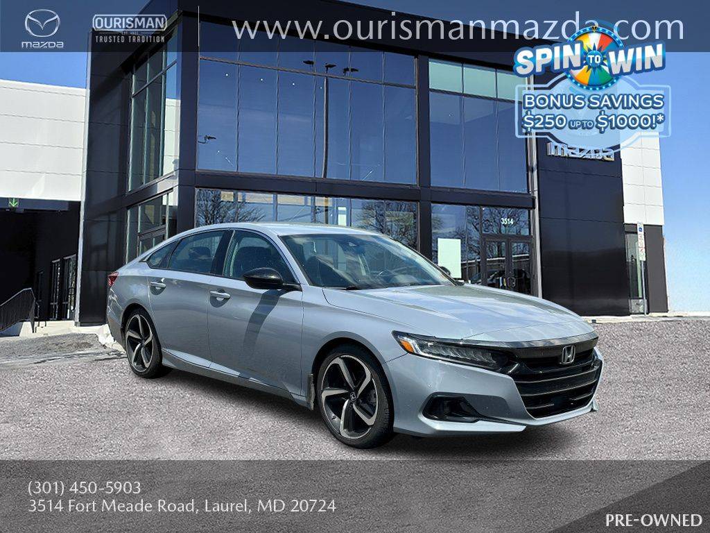 2022 Honda Accord Sport SE — Sedan — 55,210 mi — Laurel, MD