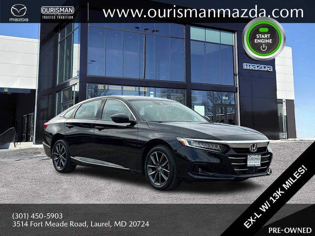 2022 Honda Accord EX-L — Sedan — 12,969 mi — Laurel, MD