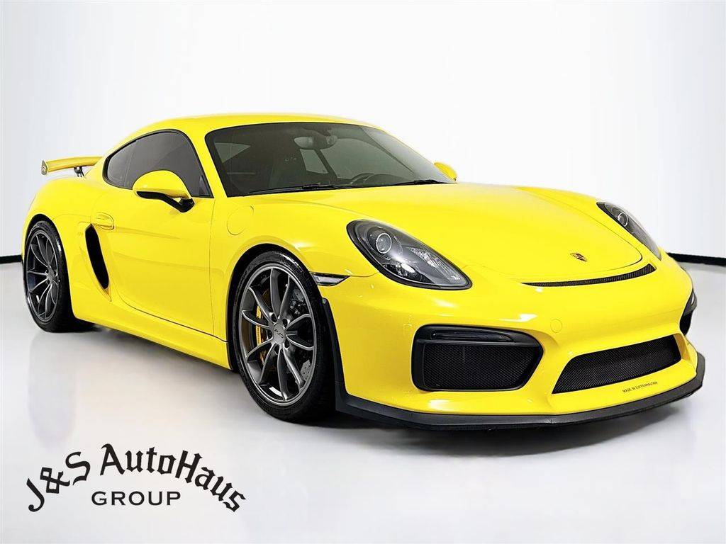2016 Porsche Cayman GT4 — Coupe — 24,197 mi — Ewing, NJ