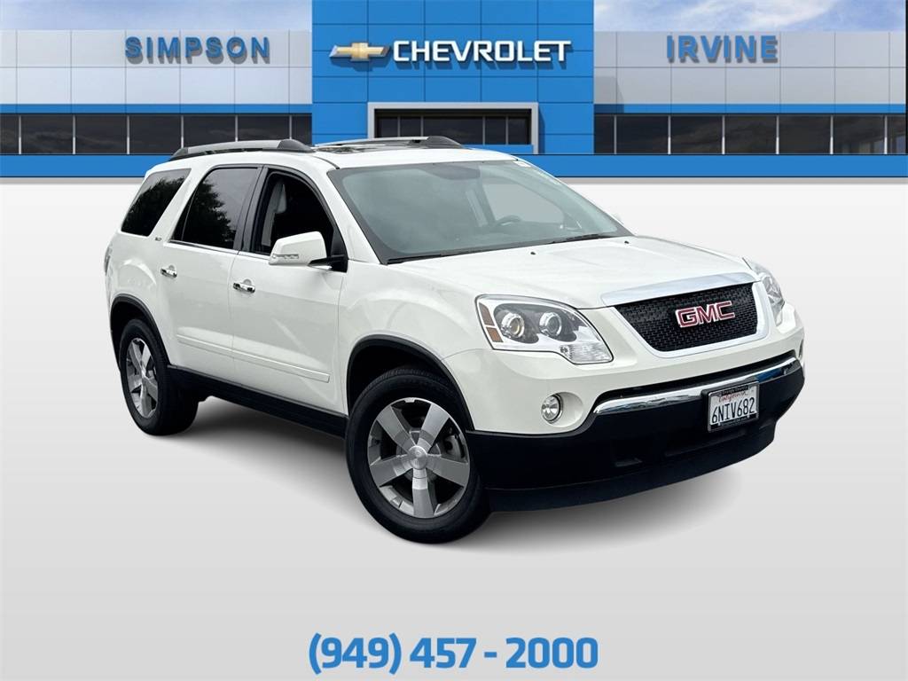 2011 GMC Acadia SLT1 — SUV — 98,900 mi — Irvine, CA