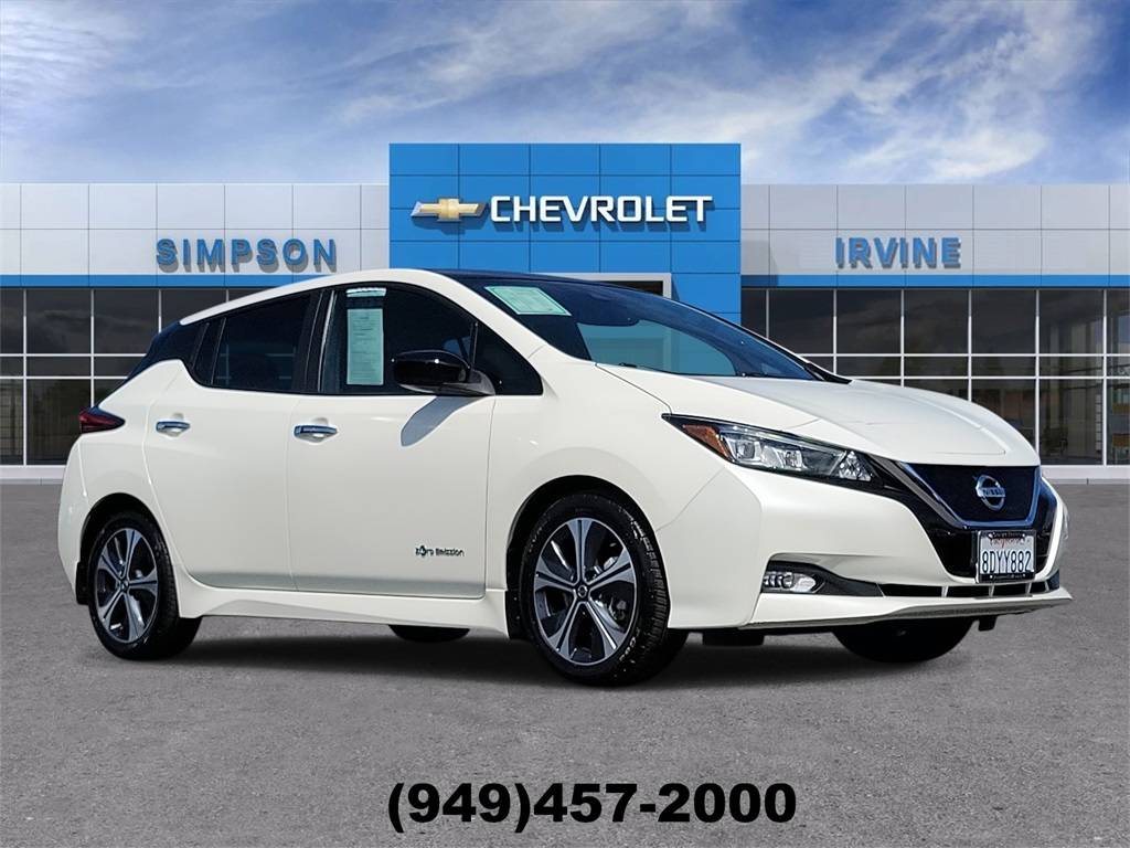 2018 Nissan LEAF SV — Hatchback — 39,985 mi — Irvine, CA