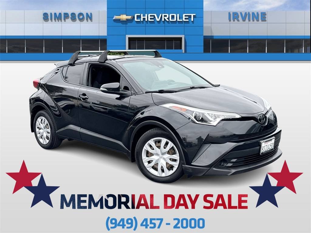 2019 Toyota C-HR LE — SUV — 73,768 mi — Irvine, CA