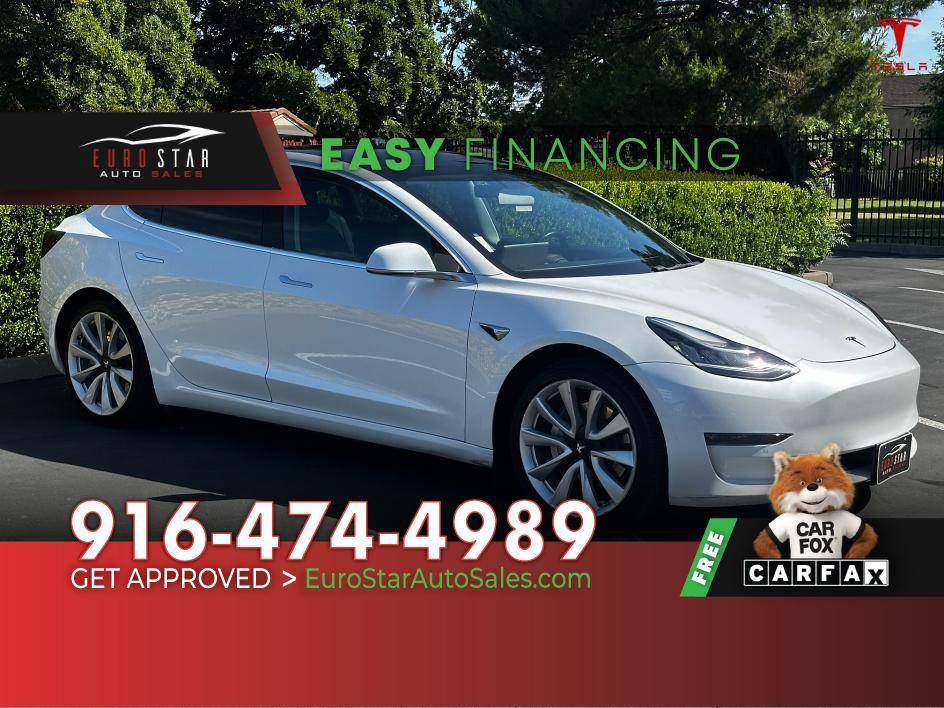 2018 Tesla Model 3 Long Range — Sedan — 90,420 mi — Rancho Cordova, CA