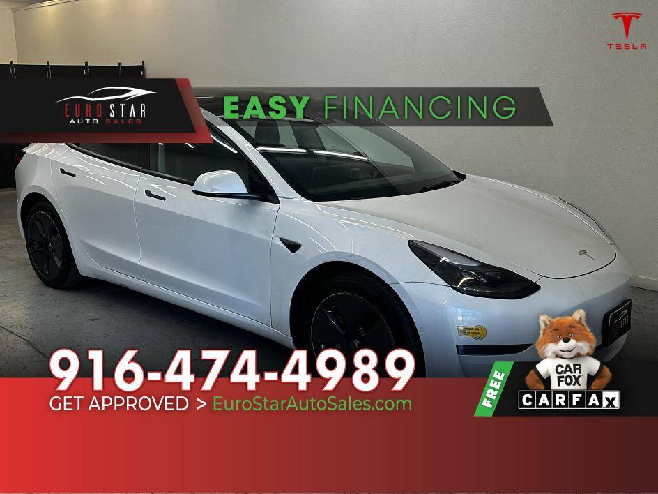 2022 Tesla Model 3 Standard Range Plus — Sedan — 40,869 mi — Rancho Cordova, CA