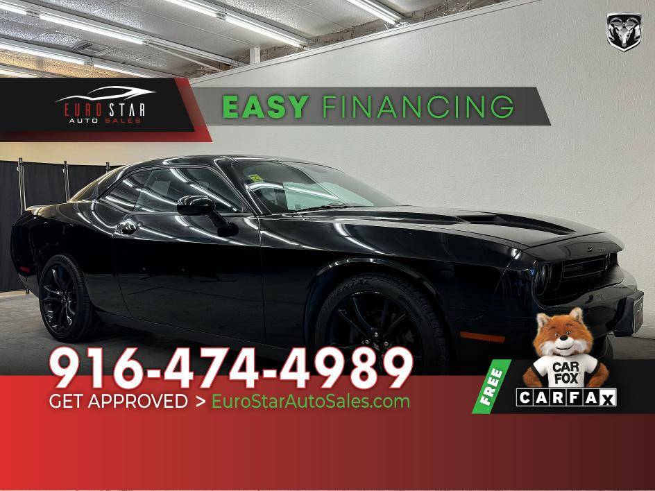 2018 Dodge Challenger SXT Plus — Coupe — 62,588 mi — Rancho Cordova, CA