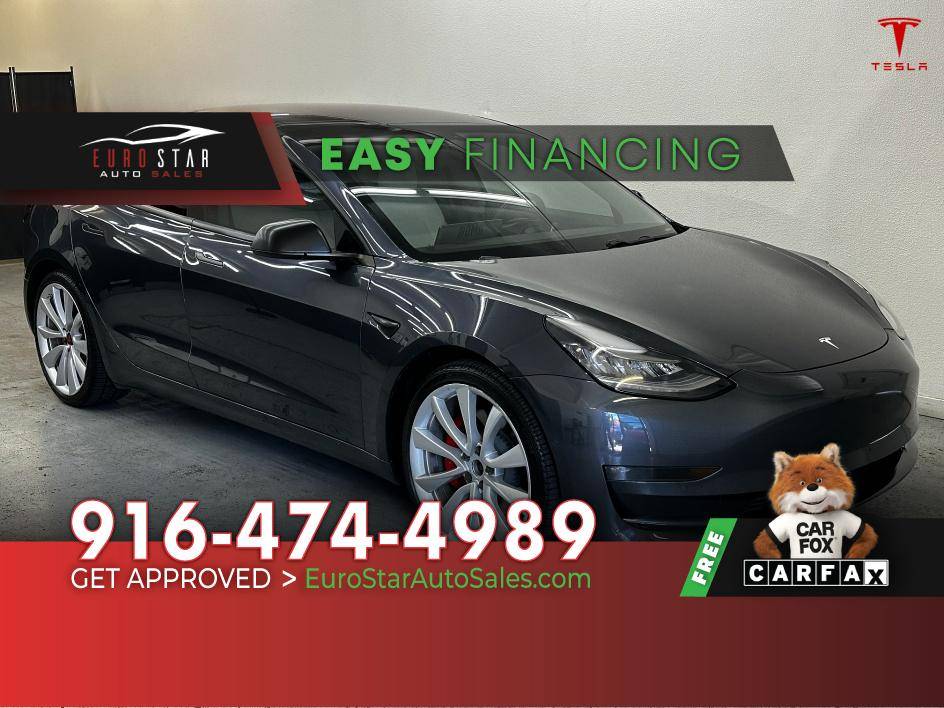 2018 Tesla Model 3 Performance — Sedan — 70,440 mi — Rancho Cordova, CA