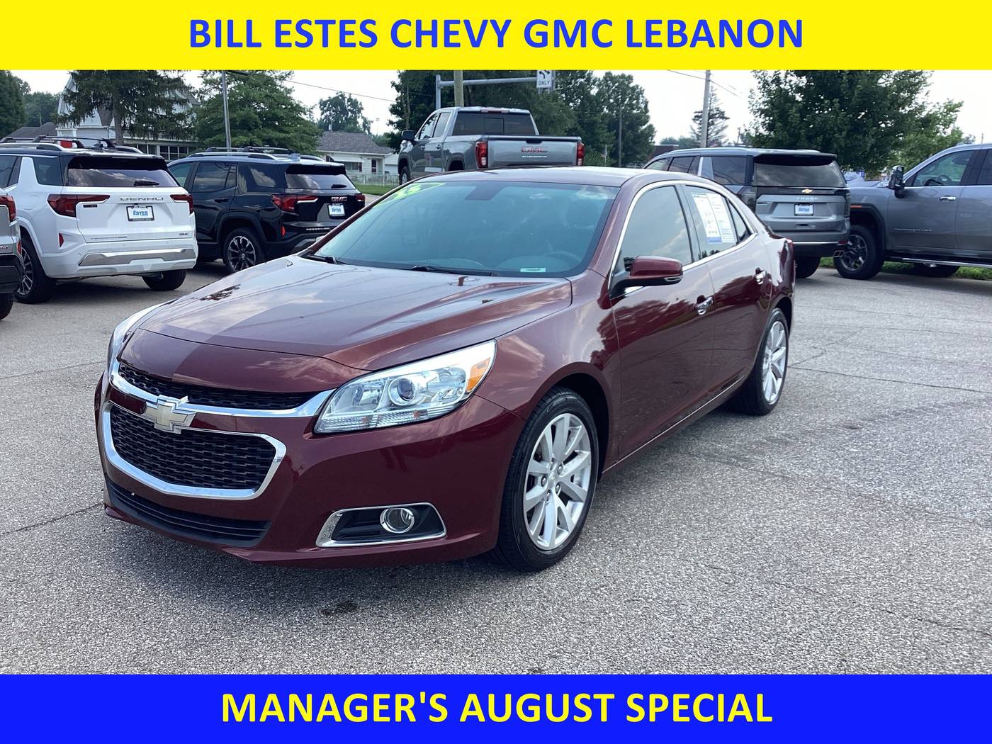 2015 Chevrolet Malibu LTZ — Sedan — 198,898 mi — Lebanon, IN