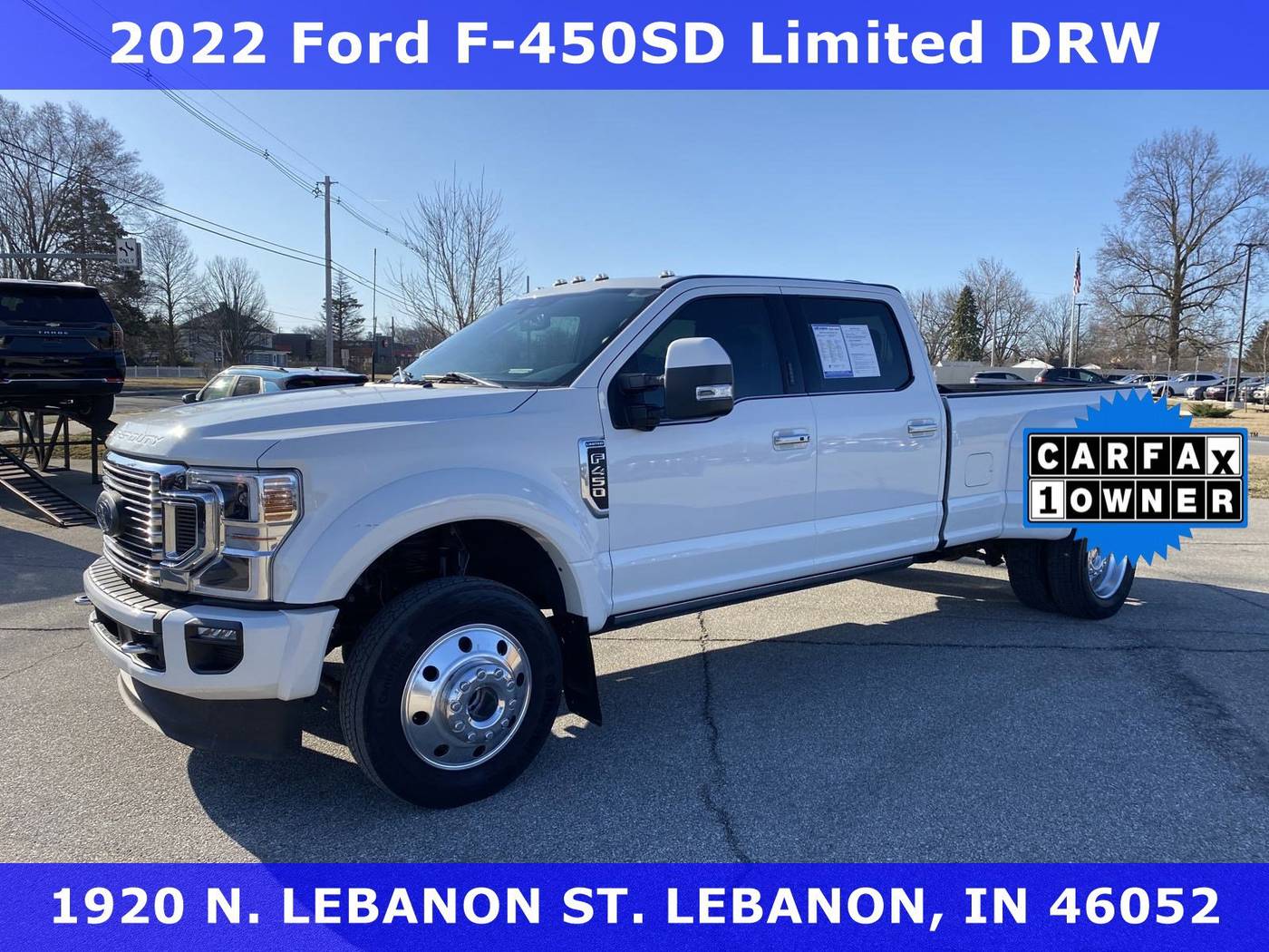 2022 Ford Super Duty F-450 Limited — Pickup Truck — 51,575 mi — Lebanon, IN