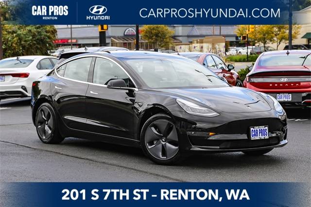 2020 Tesla Model 3 Standard Range Plus — Sedan — 51,876 mi — Renton, WA