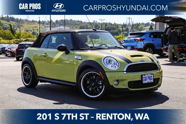 2009 MINI Cooper Cooper S — Convertible — 81,349 mi — Renton, WA