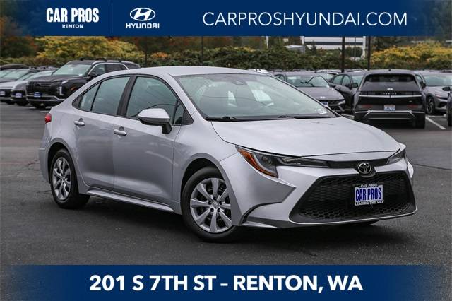 2022 Toyota Corolla LE — Sedan — 62,427 mi — Renton, WA