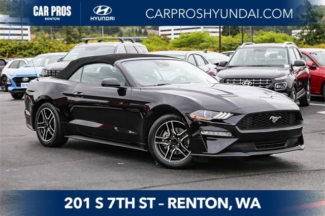 2022 Ford Mustang EcoBoost Premium — Convertible — 67,640 mi — Renton, WA