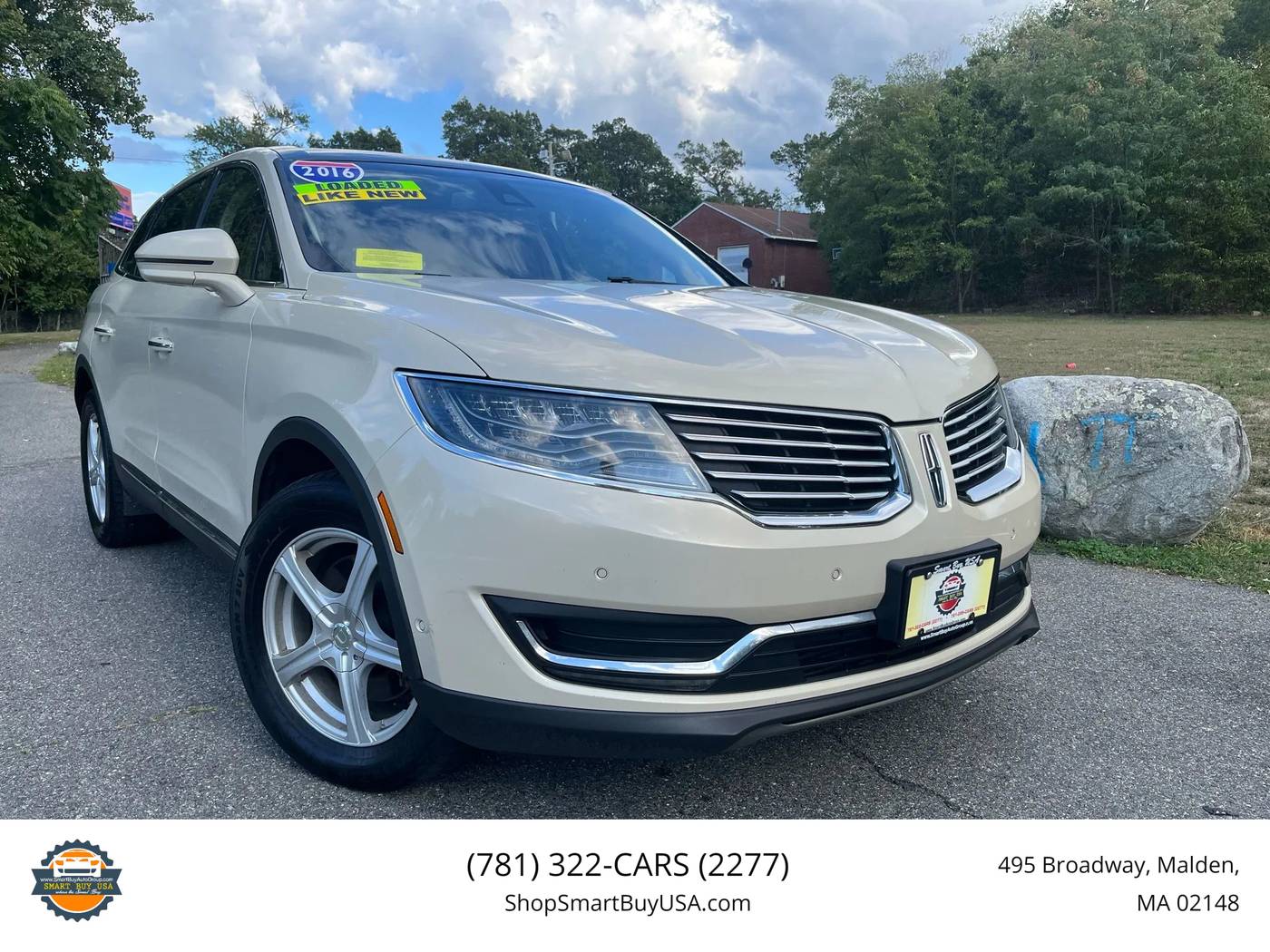 2016 Lincoln MKX Reserve — SUV — 104,256 mi — Malden, MA