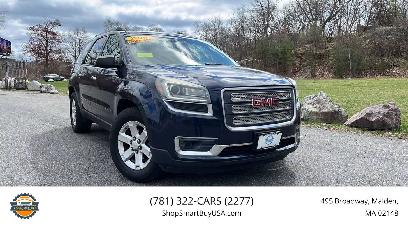 2016 GMC Acadia SLE — SUV — 108,724 mi — Malden, MA